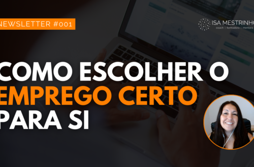 001. Como escolher o emprego certo para si