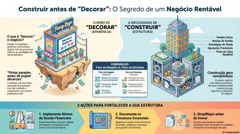 Construir antes de ‘Decorar’