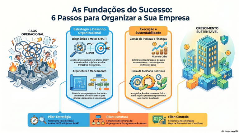 Organizar a Empresa é Cuidar das Fundações